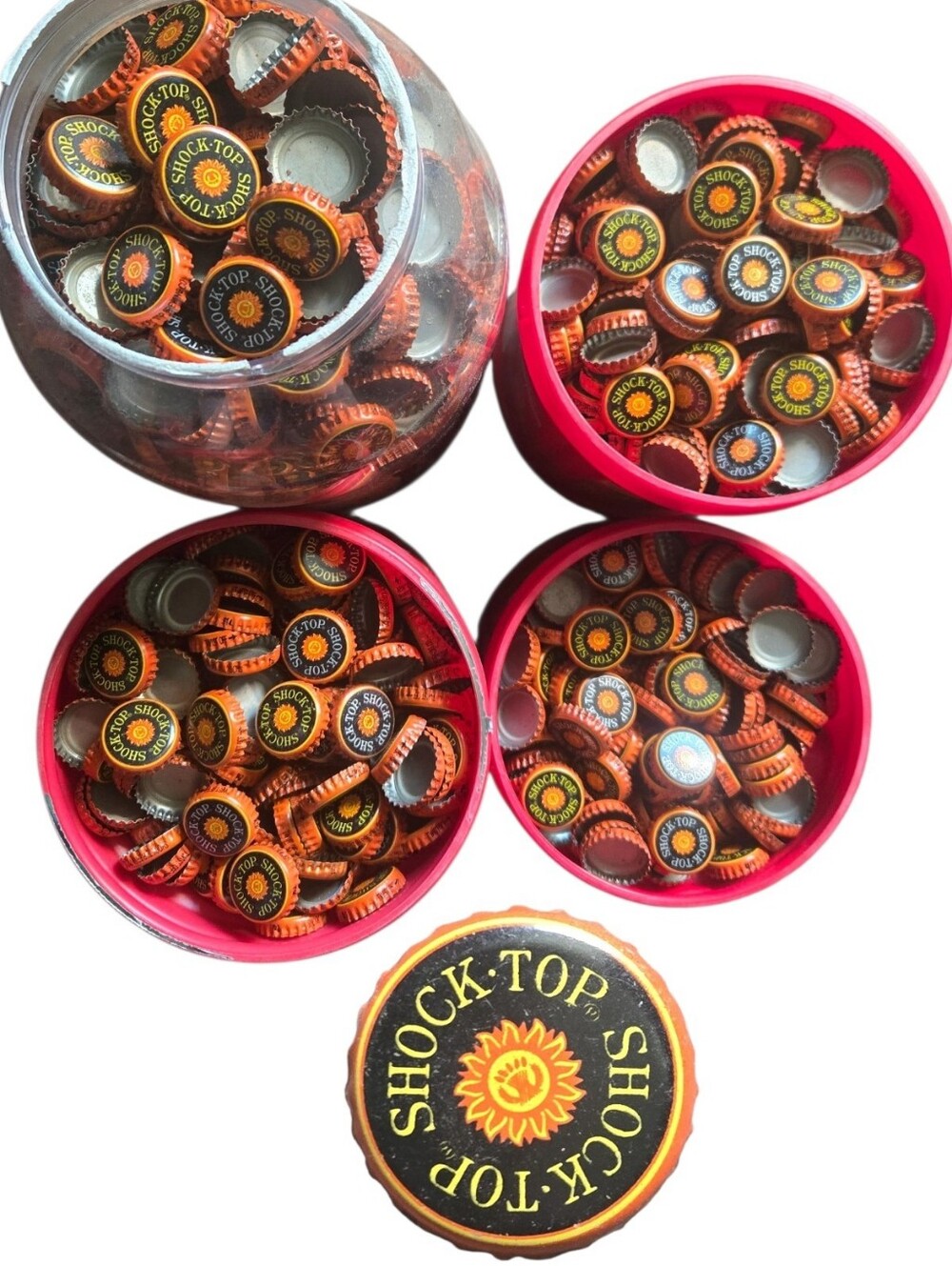 Shock Top Orange Bottle Caps 2LBS